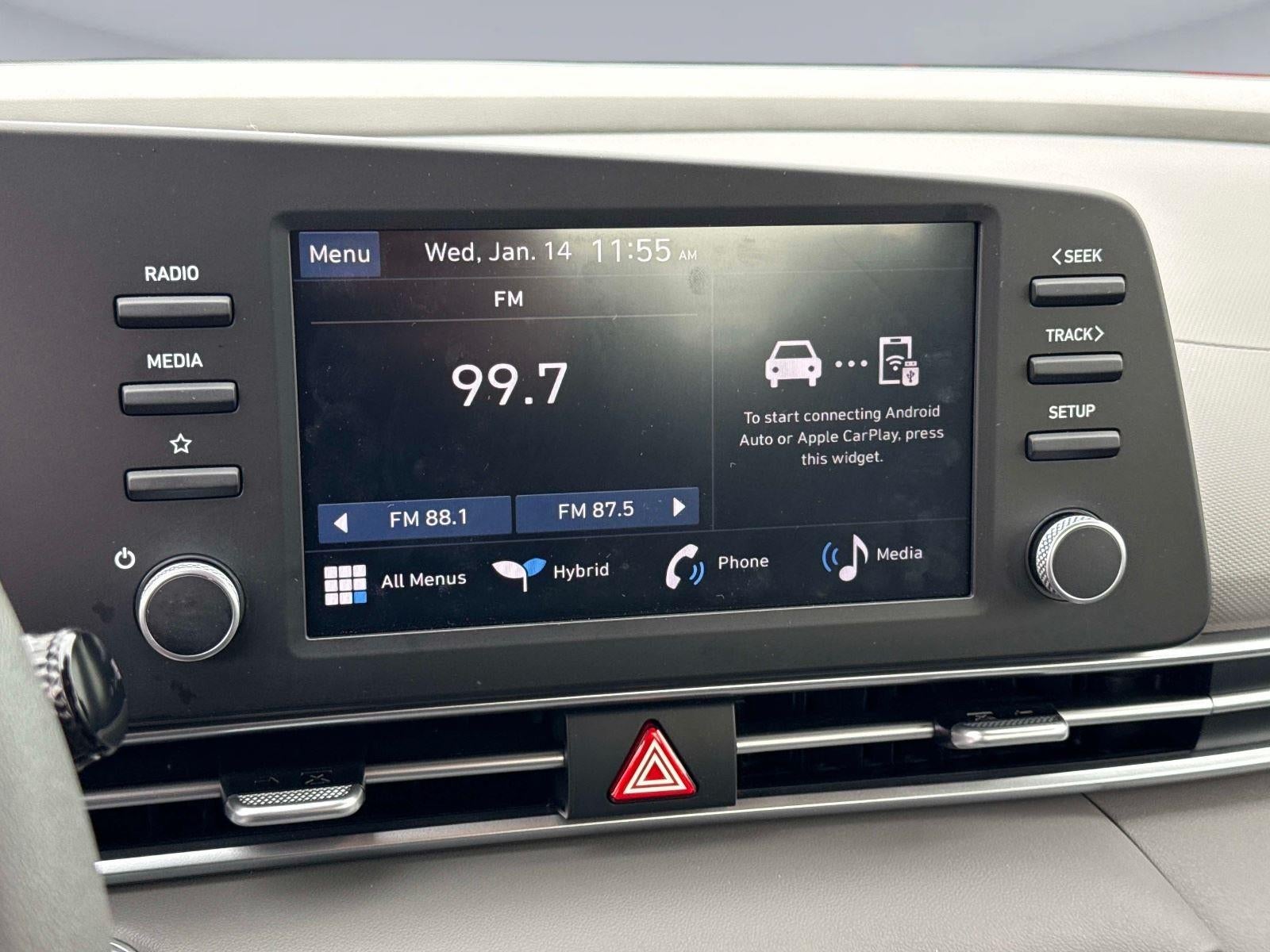 2025 Hyundai Elantra Hybrid Blue