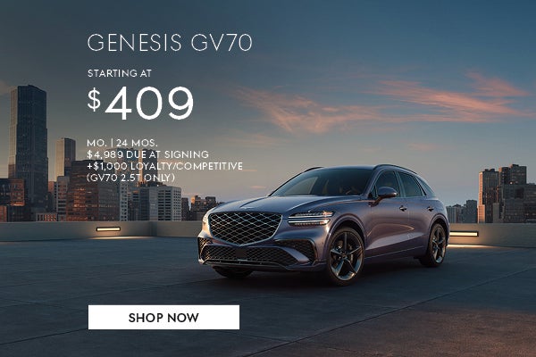 26 GV70 Lease