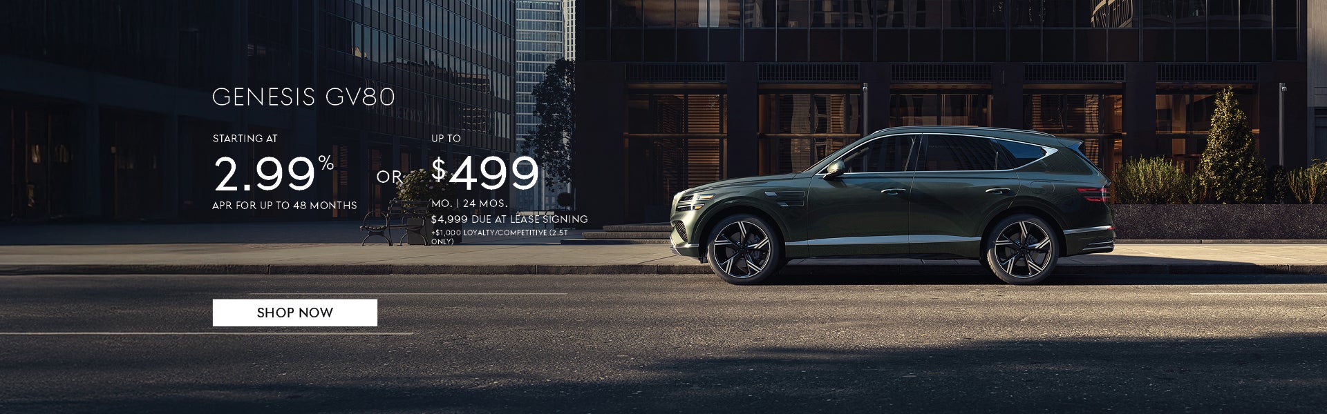 26 GV80 Lease/APR