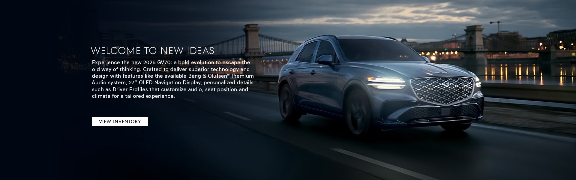 Welcome to New Ideas