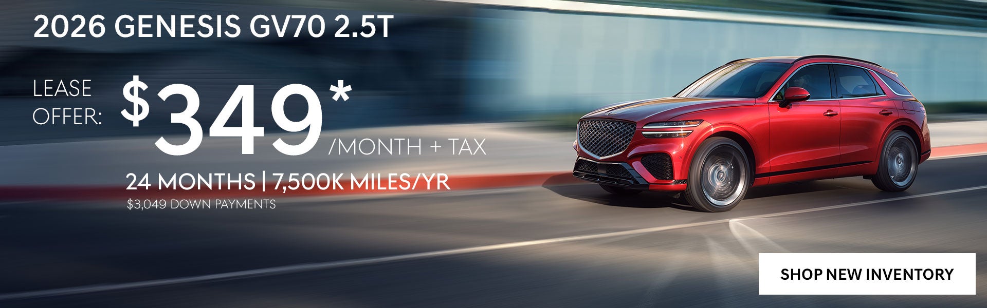 2026 Genesis GV70 2.5T